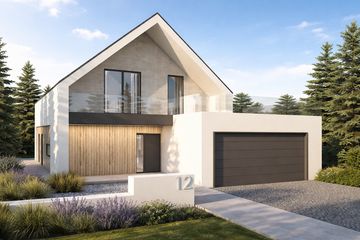  Projekt domu N-181 (PZB1121) - projekt domu z pełnym piętrem - Zdjęcie 2