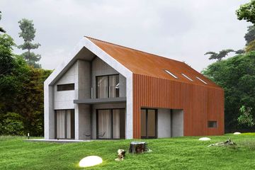  Projekt domu N-175 (PZB1108) - projekt domu parterowego z poddaszem - Zdjęcie 1