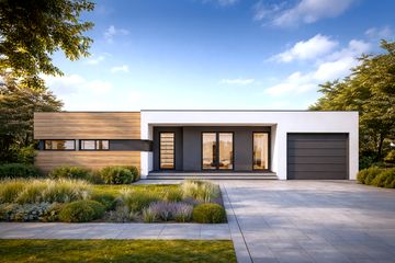  Projekt domu N-114 (PZB1117) - projekt domu parterowego - Zdjęcie 3