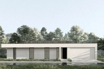  Projekt domu N-256 (PZB1143) - projekt domu parterowego - Zdjęcie 1
