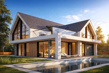  Projekt domu N-236 (PZB1115) - projekt domu parterowego z poddaszem - Zdjęcie 3