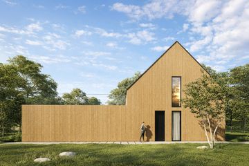  Projekt domu N-214 (PZB1118) - projekt domu parterowego z poddaszem - Zdjęcie 3