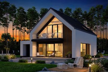  Projekt domu Vincent 4 (WOF1271) - projekt domu parterowego z poddaszem - Zdjęcie 7