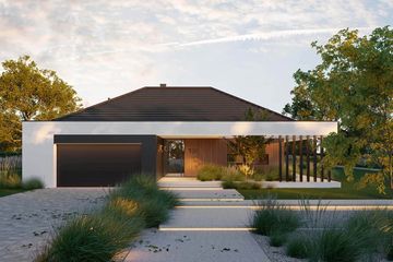  Projekt domu HomeKoncept 138 (KRX1298) - projekt domu parterowego - Zdjęcie 2