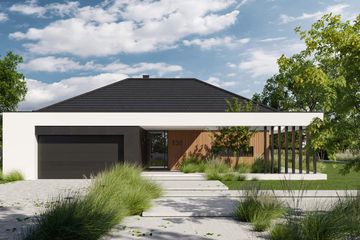  Projekt domu HomeKoncept 138 (KRX1298) - projekt domu parterowego - Zdjęcie 3