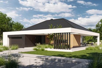  Projekt domu HomeKoncept 138 (KRX1298) - projekt domu parterowego - Zdjęcie 5