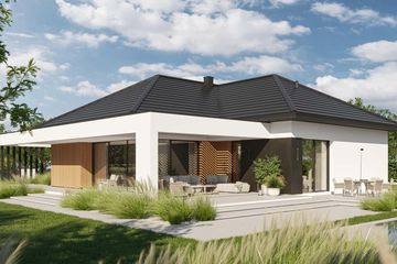  Projekt domu HomeKoncept 138 (KRX1298) - projekt domu parterowego - Zdjęcie 8