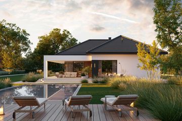  Projekt domu HomeKoncept 138 (KRX1298) - projekt domu parterowego - Zdjęcie 10