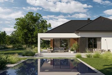  Projekt domu HomeKoncept 138 (KRX1298) - projekt domu parterowego - Zdjęcie 12