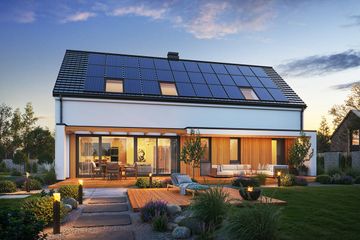  Projekt domu na zgrabnej (WAH2152) - projekt domu parterowego z poddaszem - Zdjęcie 2