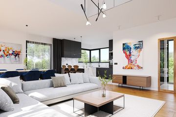  Projekt domu na zgrabnej (WAH2152) - projekt domu parterowego z poddaszem - Zdjęcie 8