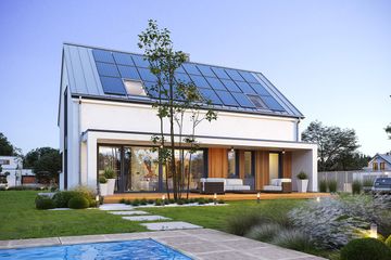  Projekt domu na zgrabnej 2 (WAH2154) - projekt domu parterowego z poddaszem - Zdjęcie 3