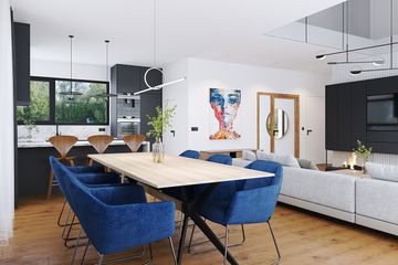  Projekt domu na zgrabnej 3 (WAH2155) - projekt domu parterowego z poddaszem - Zdjęcie 7