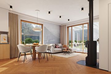  Projekt domu Przyjemny (WAH2156) - projekt domu parterowego z poddaszem - Zdjęcie 7