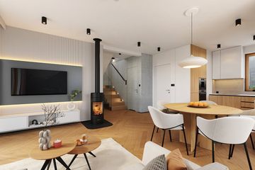  Projekt domu Przyjemny (WAH2156) - projekt domu parterowego z poddaszem - Zdjęcie 8