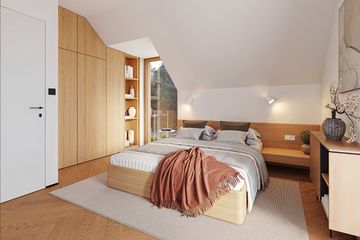  Projekt domu Przyjemny 2 (WAH2157) - projekt domu parterowego z poddaszem - Zdjęcie 9