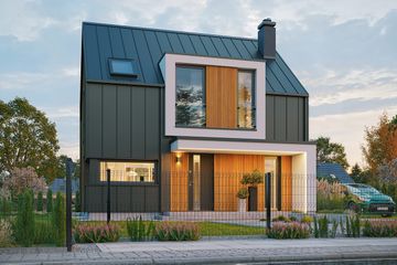  Projekt domu Przyjemny 3 (WAH2158) - projekt domu parterowego z poddaszem - Zdjęcie 3