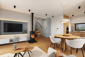  Projekt domu Przyjemny 3 (WAH2158) - projekt domu parterowego z poddaszem - Zdjęcie 6