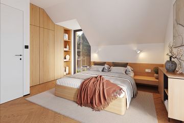  Projekt domu Przyjemny 3 (WAH2158) - projekt domu parterowego z poddaszem - Zdjęcie 8