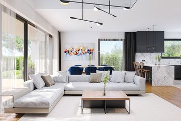  Projekt domu na zgrabnej 5 (WAH2159) - projekt domu parterowego z poddaszem - Zdjęcie 7