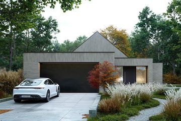  Projekt domu Harmonii 1 (WAW1193) - projekt domu parterowego - Zdjęcie 1