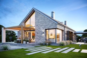  Projekt domu Wymarzony 9 D (WAH2163) - projekt domu parterowego - Zdjęcie 4