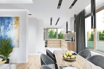  Projekt domu Wymarzony 11 B (WAH2166) - projekt domu parterowego - Zdjęcie 5