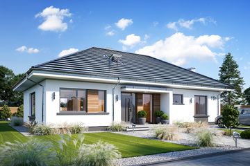  Projekt domu Wymarzony 11 B (WAH2166) - projekt domu parterowego - Zdjęcie 1