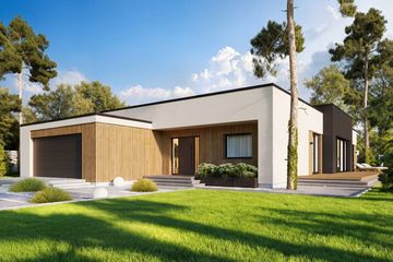  Projekt domu Astina 2 (BSE1284) - projekt domu parterowego - Zdjęcie 1