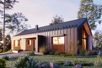  Projekt domu Aris Sto (1959) (KRD3088) - projekt domu parterowego - Zdjęcie 1