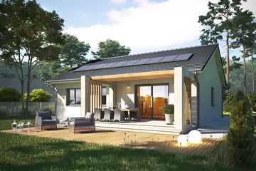  Projekt domu Paradise 3 (WRN1598) - projekt domu parterowego - Zdjęcie 2