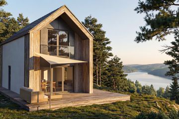  Projekt domu Jaskółka XL 5 - murowana (GDE1100) - projekt domu parterowego z poddaszem - Zdjęcie 5