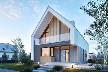  Projekt domu Domena 210 C (WRW1414) - projekt domu parterowego z poddaszem - Zdjęcie 2