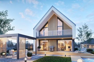  Projekt domu Domena 210 C (WRW1414) - projekt domu parterowego z poddaszem - Zdjęcie 3