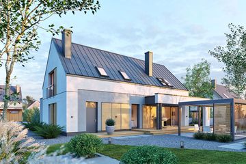  Projekt domu Domena 212 A (WRW1421) - projekt domu parterowego z poddaszem - Zdjęcie 4