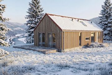  Projekt domu Chata 2 (GDE1103) - projekt domu parterowego - Zdjęcie 12