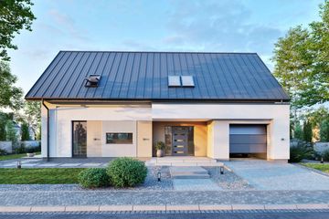  Projekt domu Domena 212 A1 (WRW1422) - projekt domu parterowego z poddaszem - Zdjęcie 3