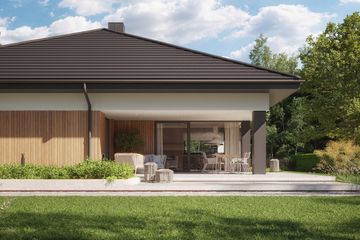  Projekt domu NewHouse 771 (KRZ1147) - projekt domu parterowego - Zdjęcie 3