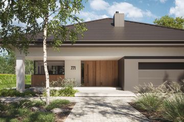  Projekt domu NewHouse 771 (KRZ1147) - projekt domu parterowego - Zdjęcie 7