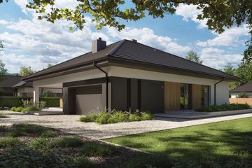  Projekt domu NewHouse 771 (KRZ1147) - projekt domu parterowego - Zdjęcie 13