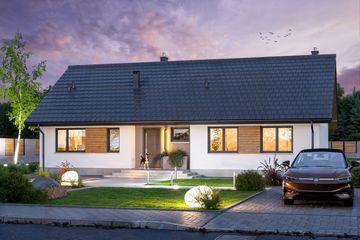  Projekt domu Tracja 6 strop monolityczny (WOE1220) - projekt domu parterowego - Zdjęcie 1