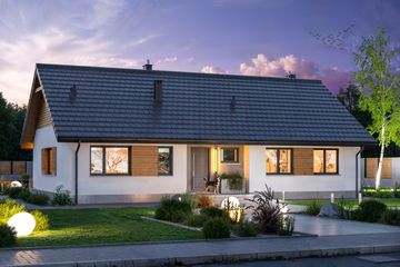  Projekt domu Tracja 6 strop monolityczny (WOE1220) - projekt domu parterowego - Zdjęcie 3