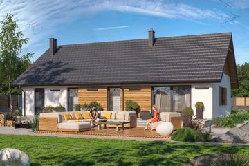  Projekt domu Tracja 6 strop monolityczny (WOE1220) - projekt domu parterowego - Zdjęcie 7