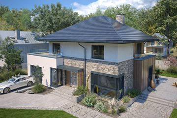  Projekt domu Fen (BSA2401) - projekt domu z pełnym piętrem - Zdjęcie 1