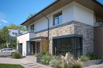  Projekt domu Fen (BSA2401) - projekt domu z pełnym piętrem - Zdjęcie 6