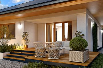  Projekt domu Kiwi 6 (BSA2402) - projekt domu parterowego - Zdjęcie 4