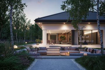  Projekt domu NewHouse 770 w2 (KRZ1148) - projekt domu parterowego - Zdjęcie 9