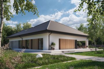  Projekt domu NewHouse 770 w2 (KRZ1148) - projekt domu parterowego - Zdjęcie 16