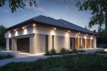  Projekt domu NewHouse 770 w2 (KRZ1148) - projekt domu parterowego - Zdjęcie 17