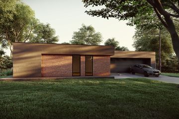  Projekt domu Ronin 1 black-red (SLT1016) - projekt domu parterowego - Zdjęcie 1